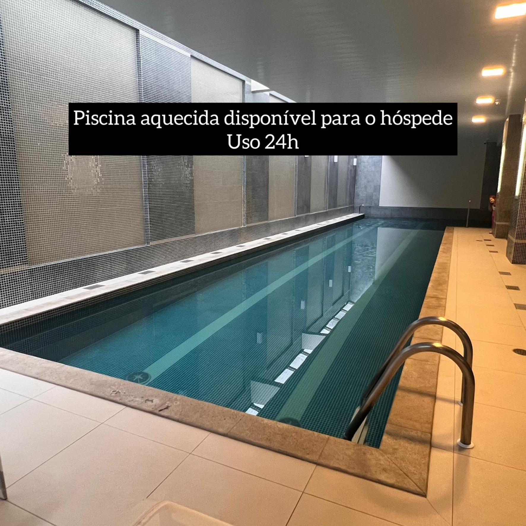 Luxuoso Apto 2 Quartos Na Av Do Batel- Academia, Piscina Aquecida E Churrasqueira Curitiba Exterior foto
